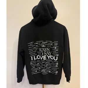 Lonely Ghost, Hoodie, Black, Small, Excellent, $80